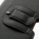 Funda cinturon clip horizontal piel sintetica premium para - tianhe h928 - negra