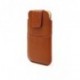 Funda con cierre por velcro y bolsillo delantero para - THL W8 BEYOND - Marron