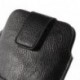 Funda con cierre por velcro y bolsillo delantero para THL W200 / W200s - Negra