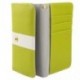 Funda diseño linea de color y tarjetero para - thl w100 / thl w100s - pistacho