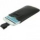 Funda con lazo extraccion y cierre de seguridad para thl w100 / thl w100s negra