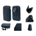 Funda multiusos cinturon y mosqueton para - thl w100 / thl w100s - azul