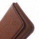 Funda estuche cinturon horizontal piel sintetica premium para - thl t6s - marron