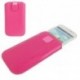 Funda diseño lineas pasador cinturon cierre velcro para thl t100 thl t100s rosa