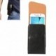 Funda Ejecutivo Cinturon clip Giratorio 360º poli piel para TIANHE N9002 - Negra