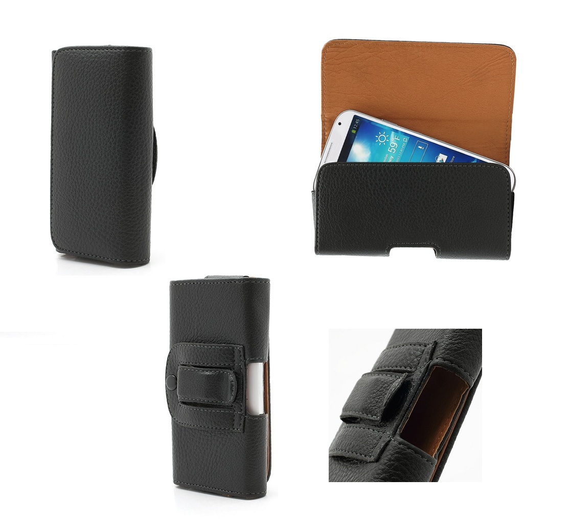 Case Belt Clip Horizontal for Jinga Start LTE (2019) - Black