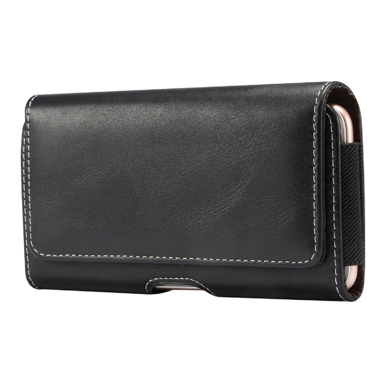 Holster Horizontal Leather with Belt Loop New Design for GIONEE K6 (2020)