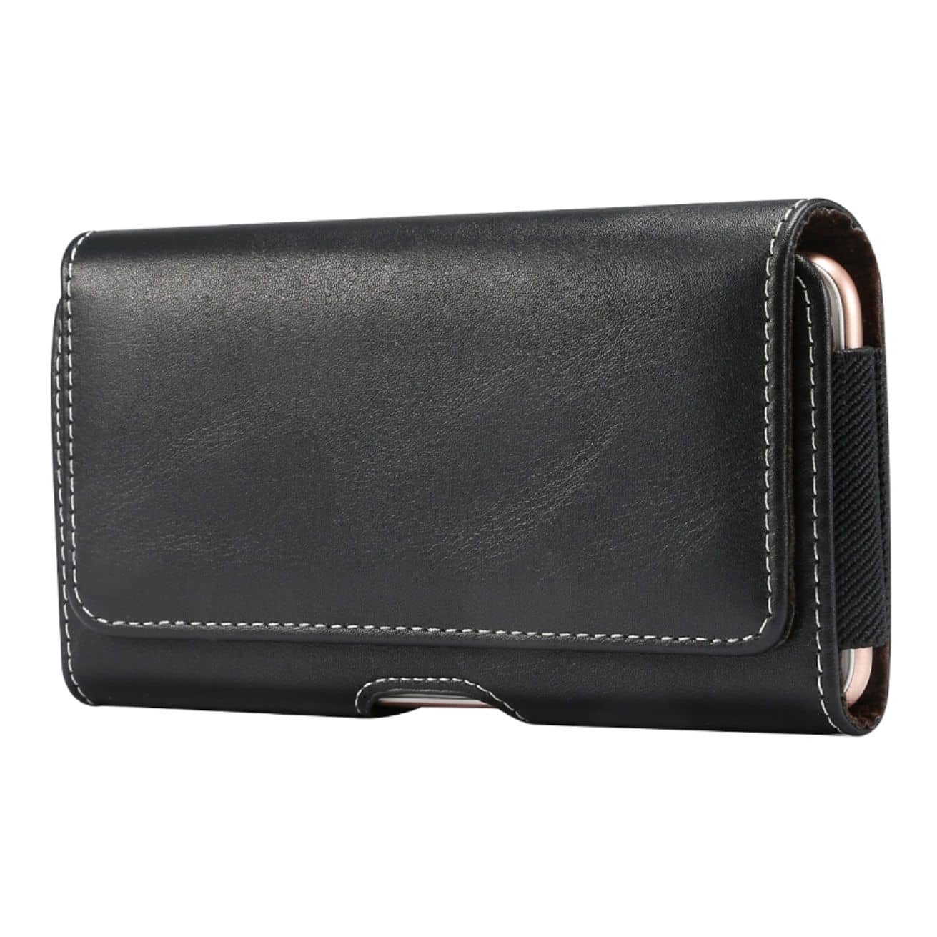 Holster Horizontal Leather with Belt Loop New Design for BBK Vivo V20 Pro (2020)