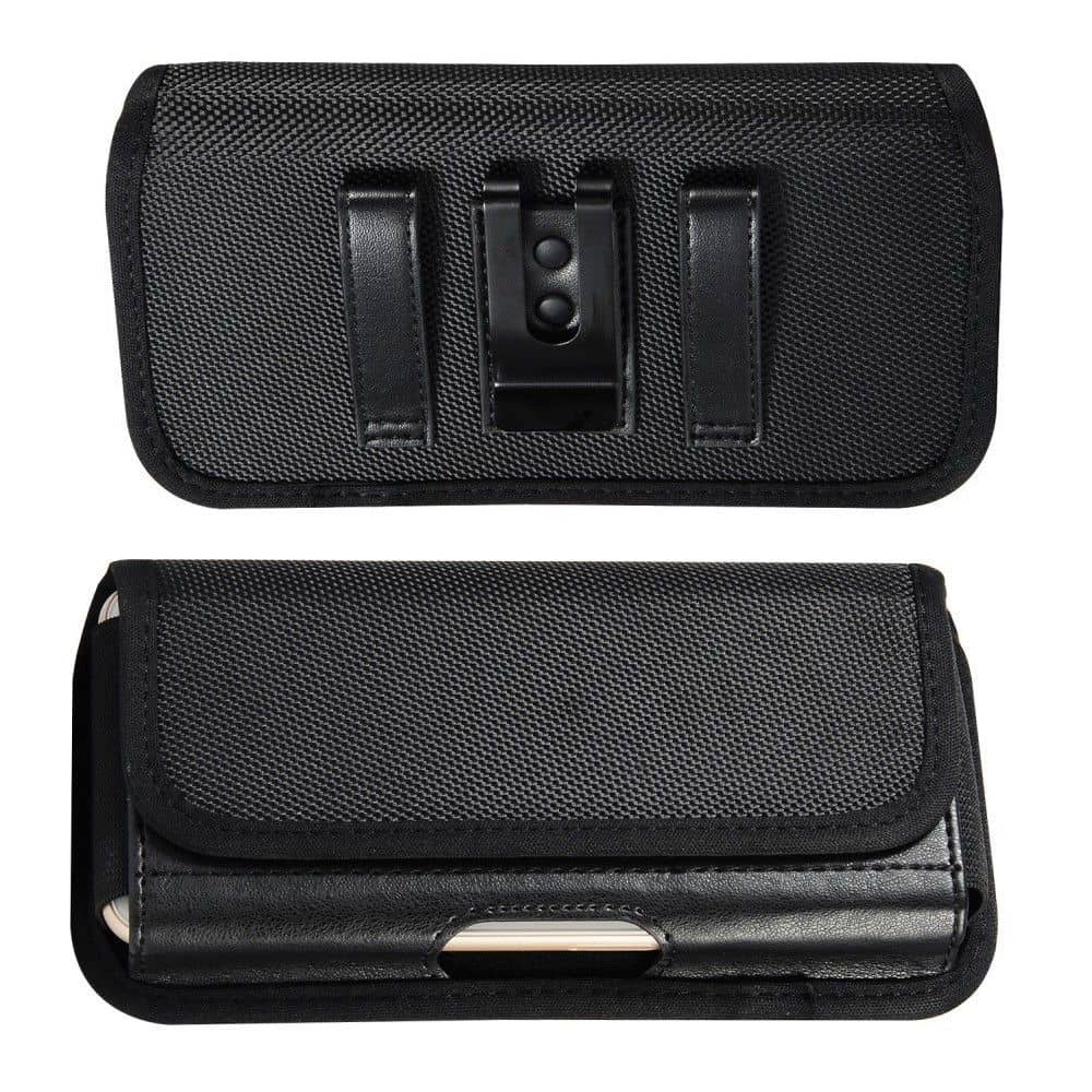 thumbnail 4  - for Xolo Era 2X Metal Belt Clip Holster with Card Holder in Textile and Leather