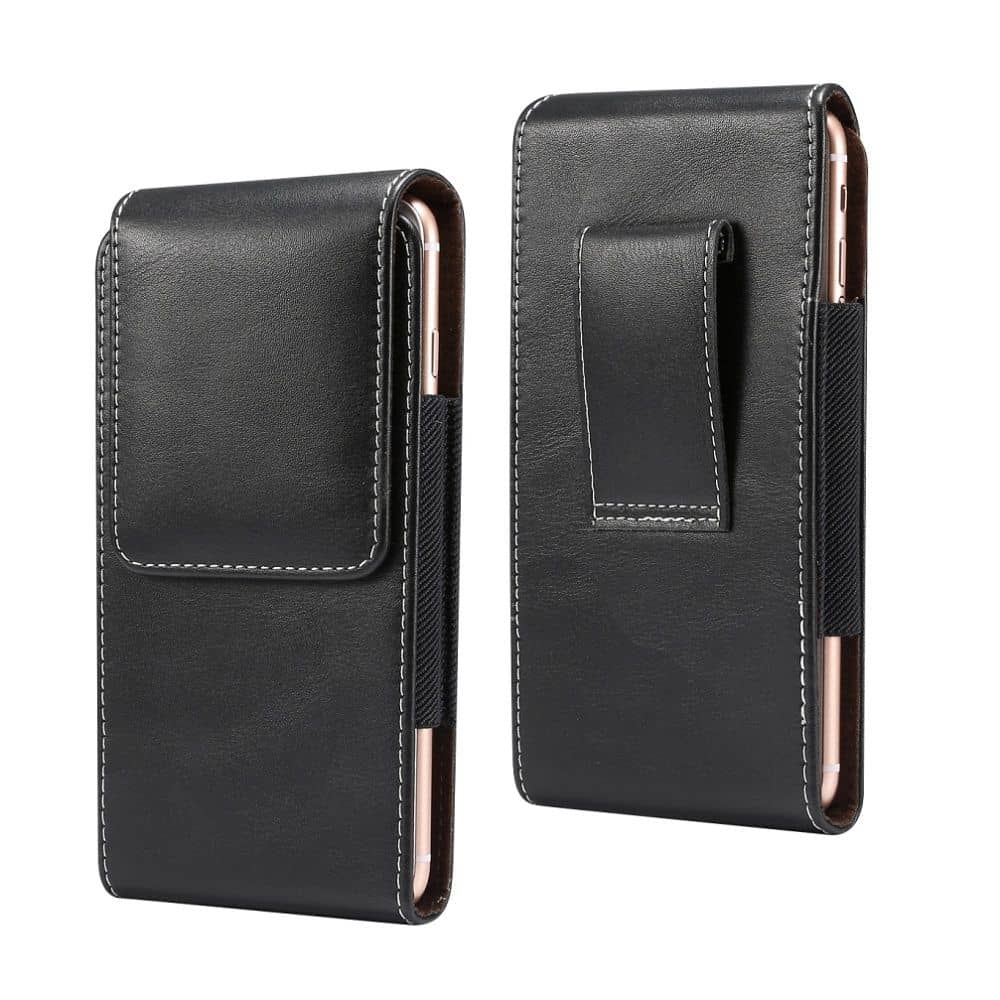 New Design Vertical Leather Holster with Belt Loop for Samsung Galaxy A01 Core (2020)