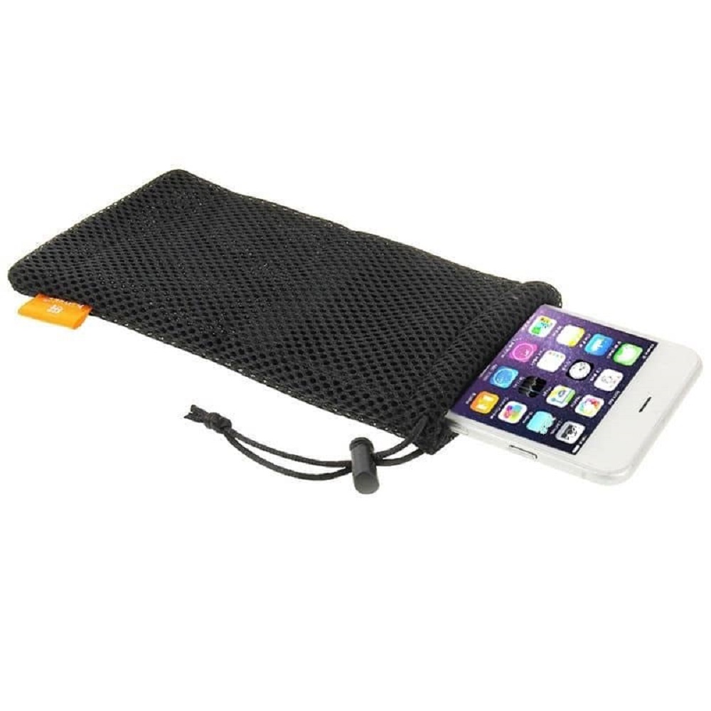 Nylon Mesh Pouch Bag with Chain and Loop Closure for MARA PHONES Z (2020)