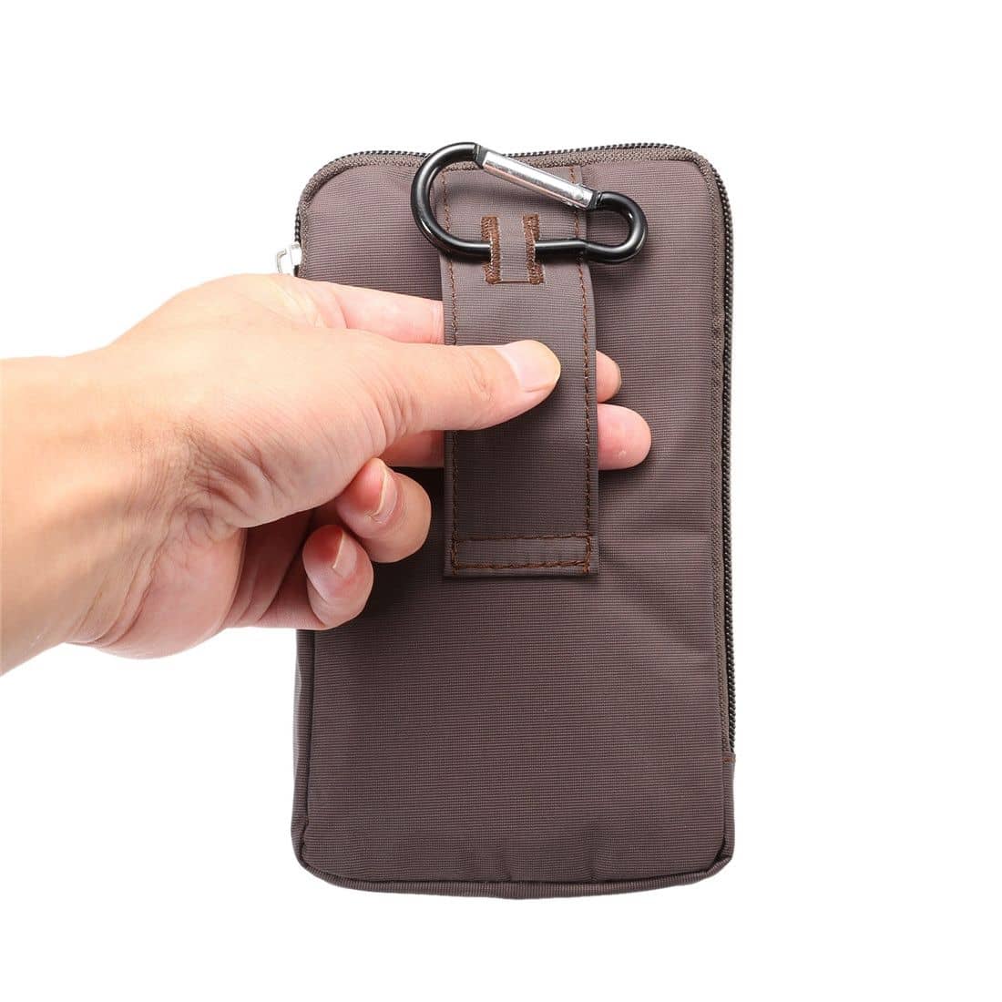 thumbnail 19  - for Xolo Era 1X Multi-functional XXM Belt Wallet Stripes Pouch Bag Case Zippe...