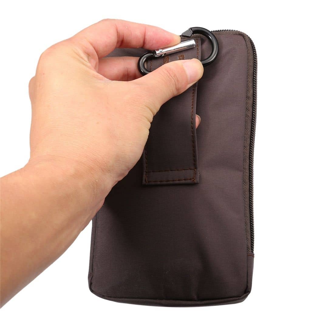 thumbnail 20  - for Xolo Era 1X Multi-functional XXM Belt Wallet Stripes Pouch Bag Case Zippe...